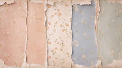 torn wallpapers background