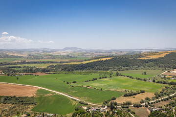 Rural landscape in the Spanish province of Andalusia..