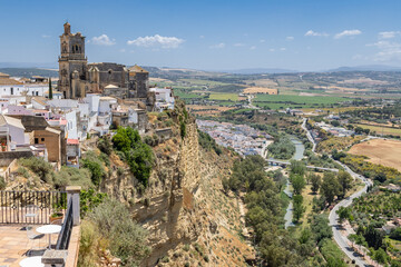 Obraz premium The Church of Saint Peter in Arco de la Frontera.