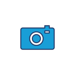 Camera icon vector. photo camera icon. camera photography icon.