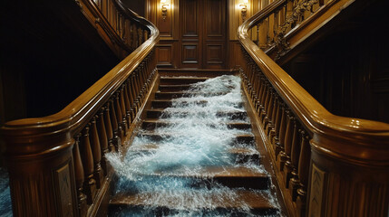 Flooded Grand Staircase