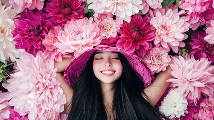 Pretty and cute girl, smile girl.
Generative AI