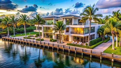 Luxury South Florida waterfront home with stunning views, luxury, South Florida, waterfront, home, stunning views