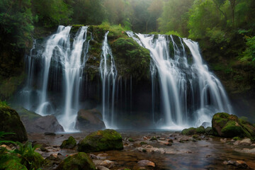 Obraz premium Saltos del Encanto