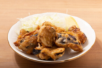 ナスのから揚げ
