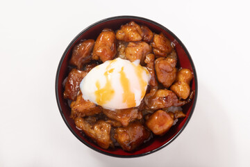 焼き鳥丼（温泉卵のせ）