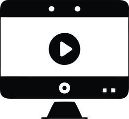 E-learning Icon vector illustration 
