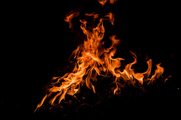 Blaze fire flame texture background. Fire sparks background. Abstract fire flame texture for banner...