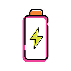 Charge icon sketch Vector