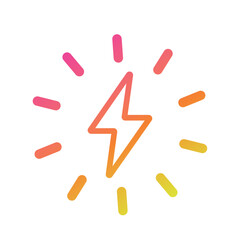 Charge icon sketch Vector