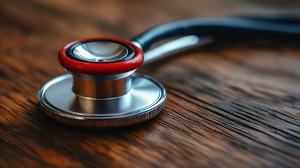 Doctors and nurses use stethoscopes to perform heart examinations and remote diagnostics, guard health, update research and explain the future of health care,