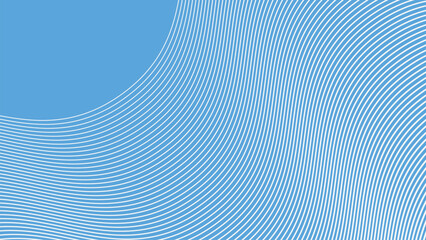 Light Blue wavy seamless pattern vector image for backdrop or presentation