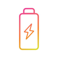 Charge icon sketch Vector