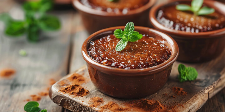 Malva Pudding on the table