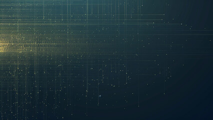 Fototapeta premium Tech-Inspired Gradient Background with Light Gold Highlights