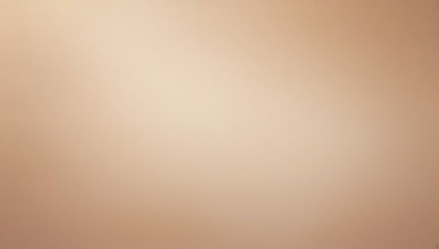 Light brown beige gradient background pastel banner backdrop texture copy space
