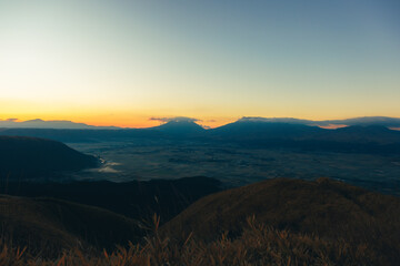 熊本県阿蘇の景色