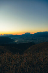 熊本県阿蘇の景色