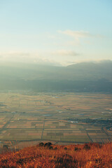 熊本県阿蘇の景色