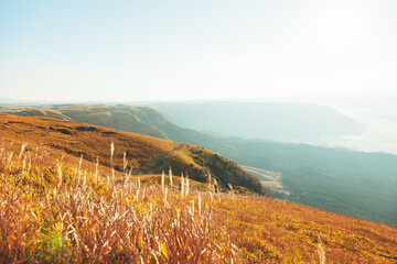 熊本県阿蘇の景色