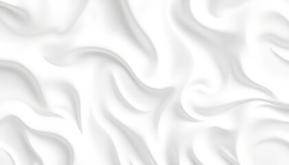 Obraz premium White Abstract Background with Soft Drapes.