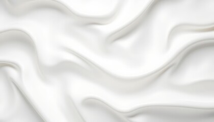Fototapeta premium White Fabric Drape Background Texture.