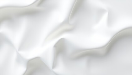 Abstract White Fabric Texture Background.