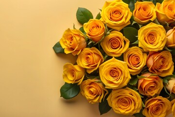 beautiful roses background.