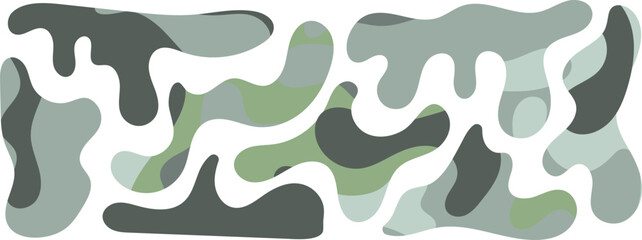 Freeform blob shapes. Abstracts amoeba shapes, freeform organic elements.