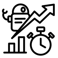 Robotic Efficiency Icon