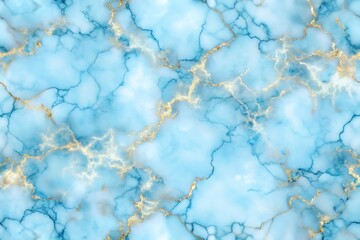 Blue Marble Texture with Gold Veins.
