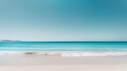 Tranquil Turquoise Waters Meet Pristine Sand