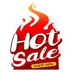 Sale, discount, hot, promotion, fire,