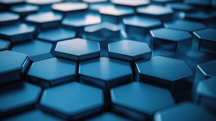 Fototapeta premium hexagon shape background 