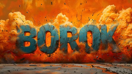 Explosive and Dynamic Pop Art Comic Book Sound Effects with Vibrant Typography