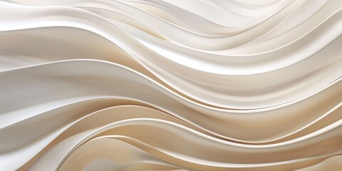 Obraz premium Wavy fabric background texture for fashion and beauty design concept