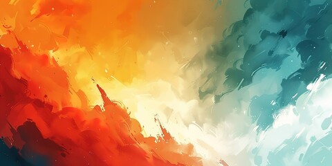 Obraz premium abstract watercolor background