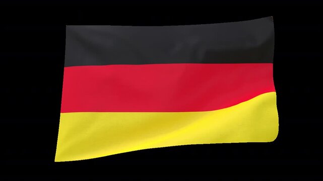 National Flag (GERMANY) ProRes4444+alpha
