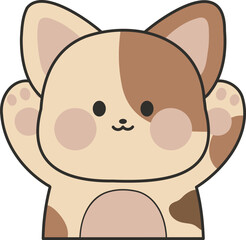 A collection of cute-faced animal friends
