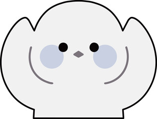 A collection of cute-faced animal friends
