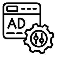 Ad Customization Icon