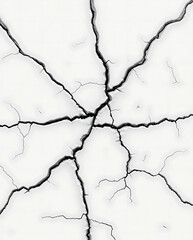 Obraz premium cracked wall