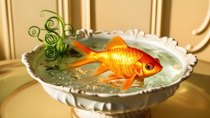 fish in a bowl