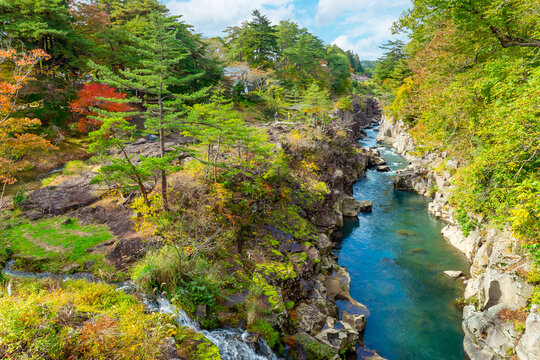 【岩手県一関市】伊達政宗が愛した奇岩が連なる絶景・厳美渓