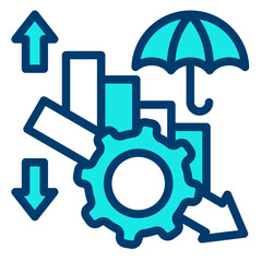 Risk Mitigation Icon