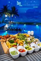 Vietnamese dish specialty in Da Nang, Vietnam