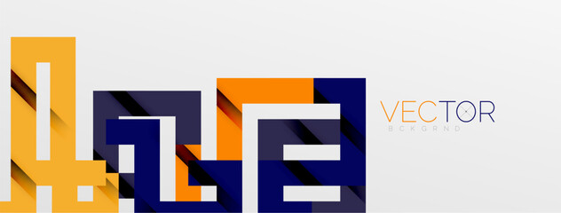 Color bend lines with shadow texture effect. Vector Illustration For Wallpaper, Banner, Background, Card, Book Illustration, landing page