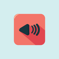 Media Player Volume Button Illustration