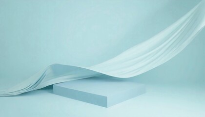 Blue 3D Background display Product