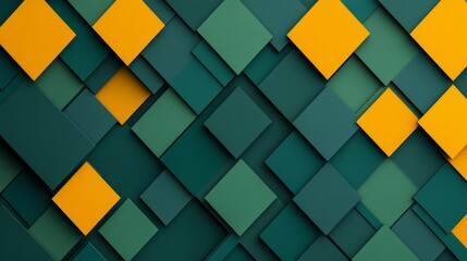 A colorful pattern of squares and triangles